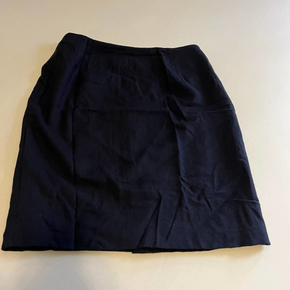 Vintage Focus 2000 by Charles Glueck blue pencil skirt 14